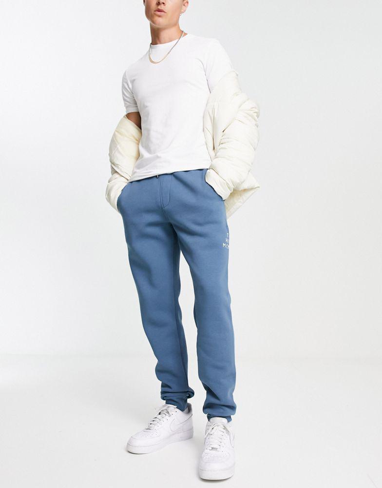 Tommy Hilfiger charcoal blue joggers商品第2张图片规格展示