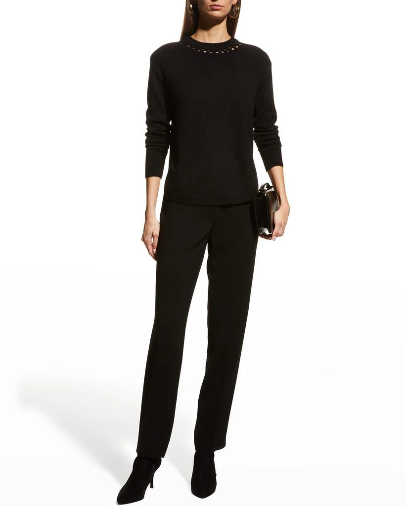 商品Kobi Halperin|Luna Wool-Cashmere Cutout Sweater,价格¥2691,第1张图片