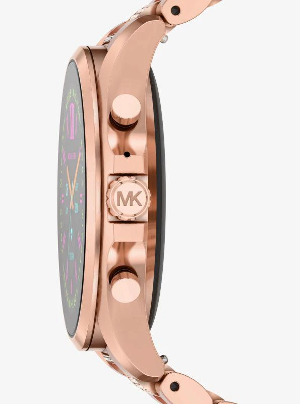 商品Michael Kors|Gen 6 Bradshaw Pavé Rose Gold-Tone Smartwatch,价格¥2962,第2张图片详细描述