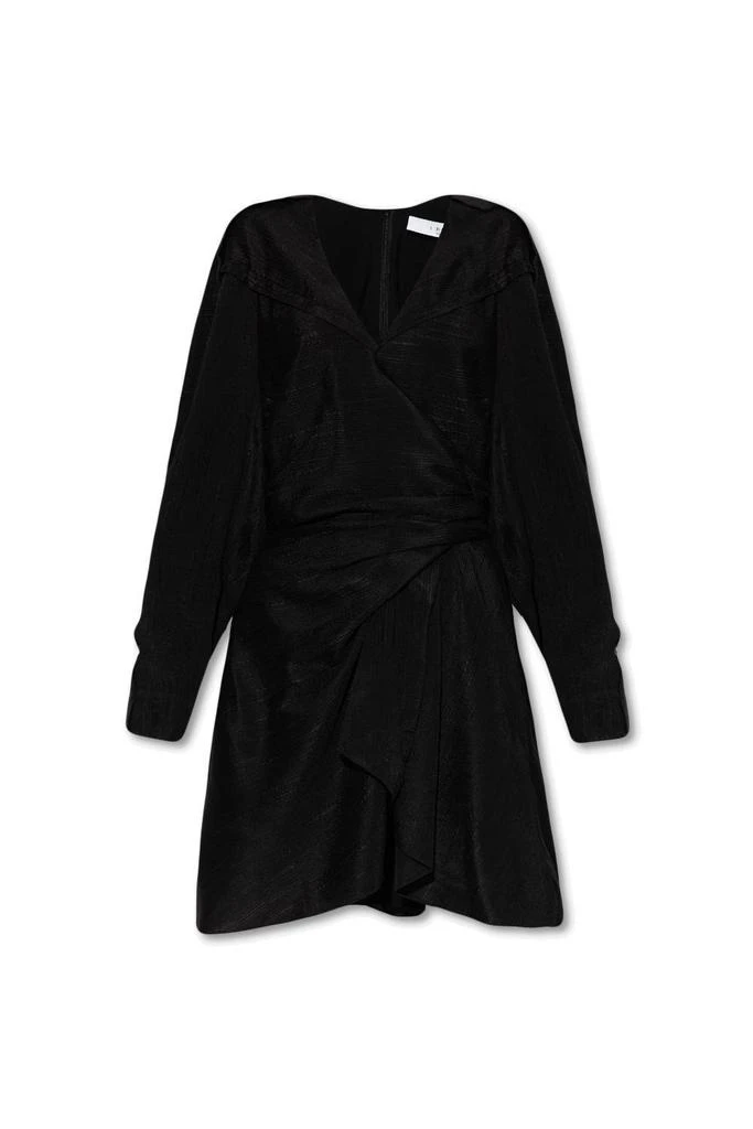 商品IRO|Iro Anokia V-neck Ruffle Long-Sleeved Dress,价格¥2482,第1张图片
