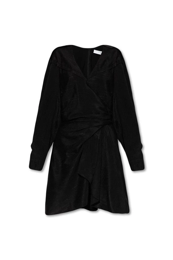 商品IRO|Iro Anokia V-neck Ruffle Long-Sleeved Dress,价格¥3243,第1张图片