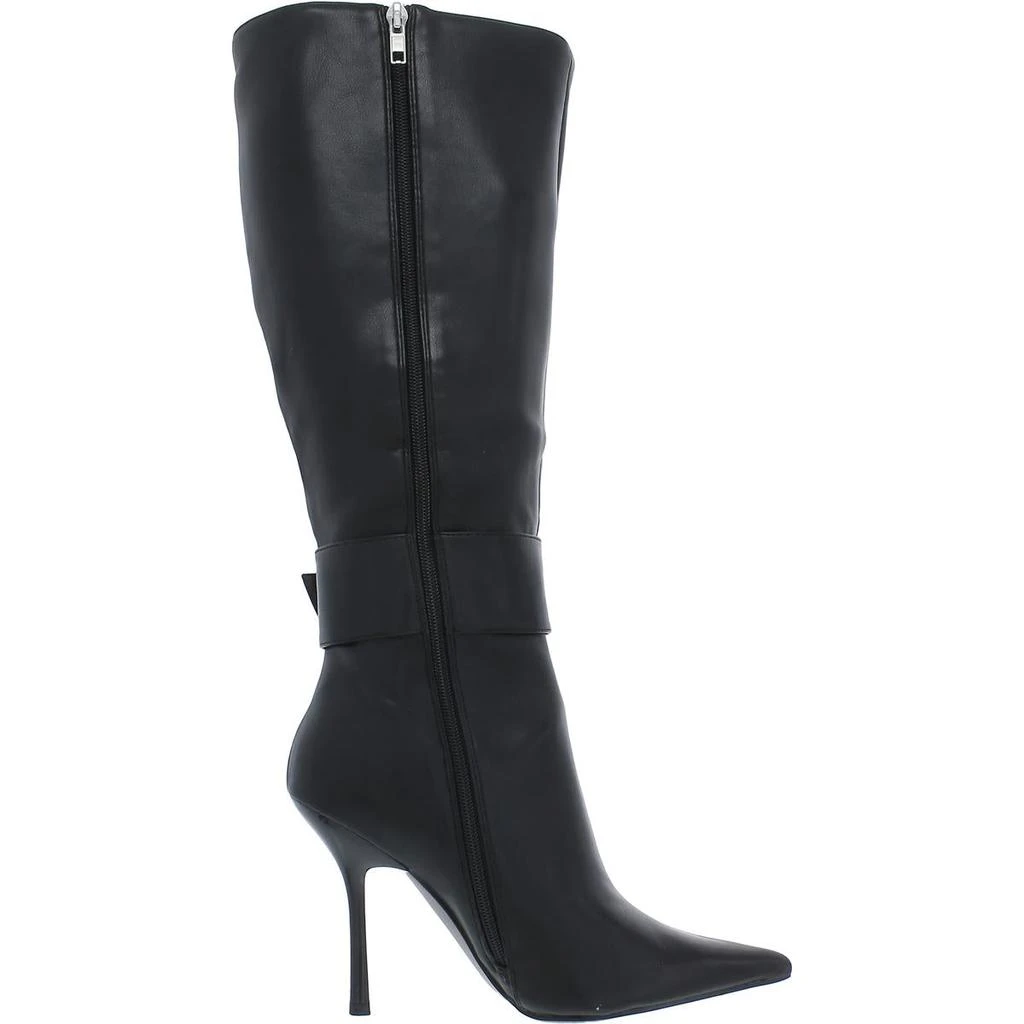 商品Steve Madden|Priyanka Womens Faux Leather Tall Knee-High Boots,价格¥517,第2张图片详细描述