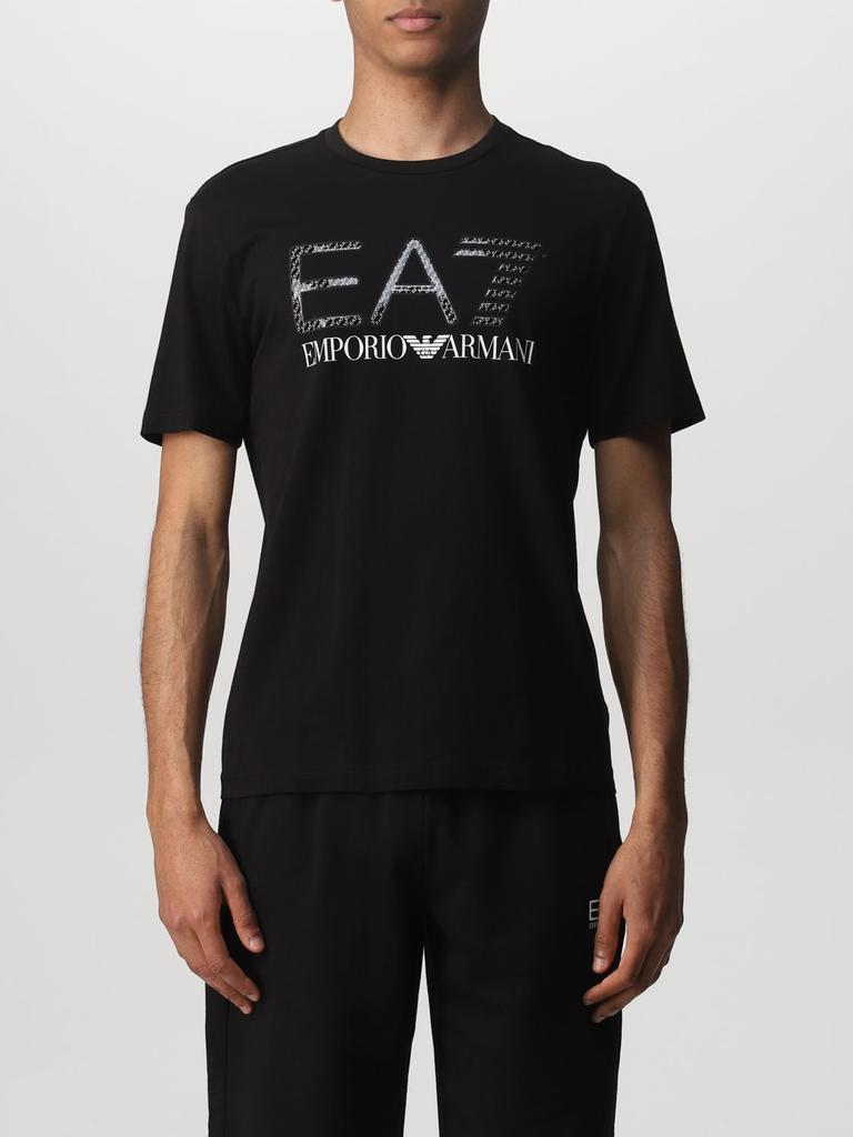 商品EA7|Ea7 cotton T-shirt with logo,价格¥248-¥347,第1张图片