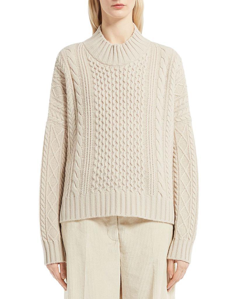 商品Weekend Max Mara|Roberta Cable Knit Sweater,价格¥3622,第1张图片