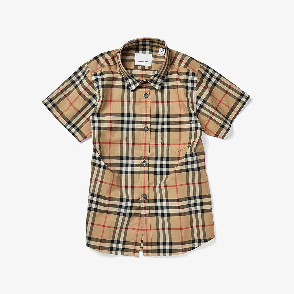 Fredrick Short Sleeve Pocket Shirt (Little Kids/Big Kids)商品第1张图片规格展示