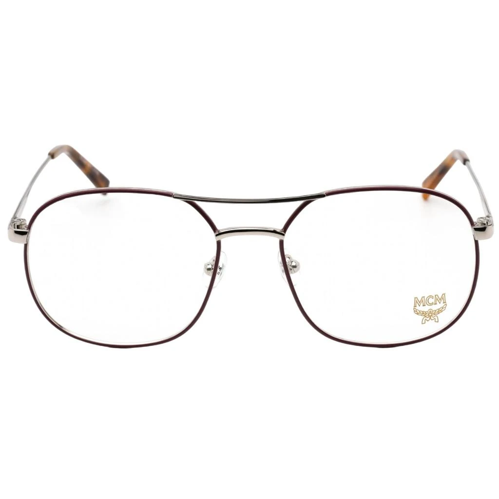商品MCM|MCM Women's Eyeglasses - Clear Lens Purple/Light Gold Aviator Frame | MCM2154 519,价格¥402,第2张图片详细描述