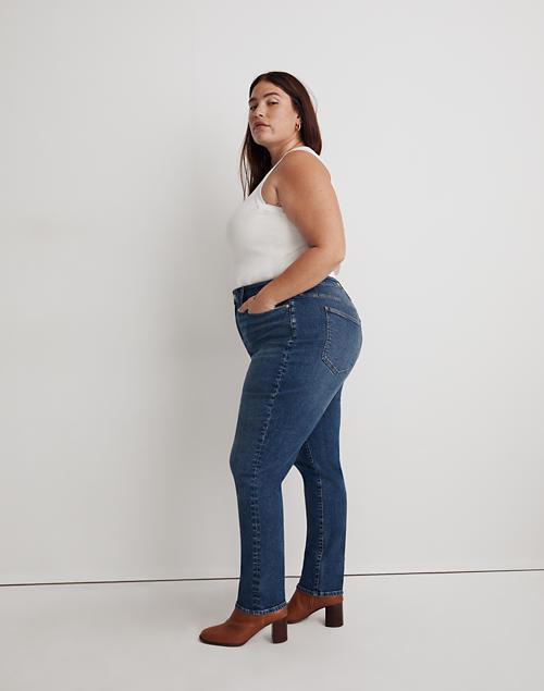 The Tall Perfect Vintage Straight Jean in Bright Indigo Wash: Instacozy Edition商品第2张图片规格展示