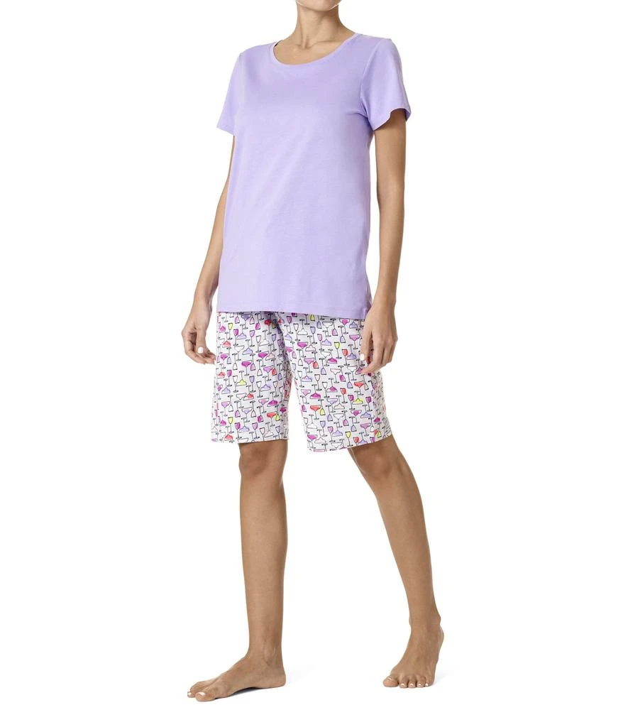 商品Hue|Multi Margarita Bermuda Sleep Shorts,价格¥276,第1张图片