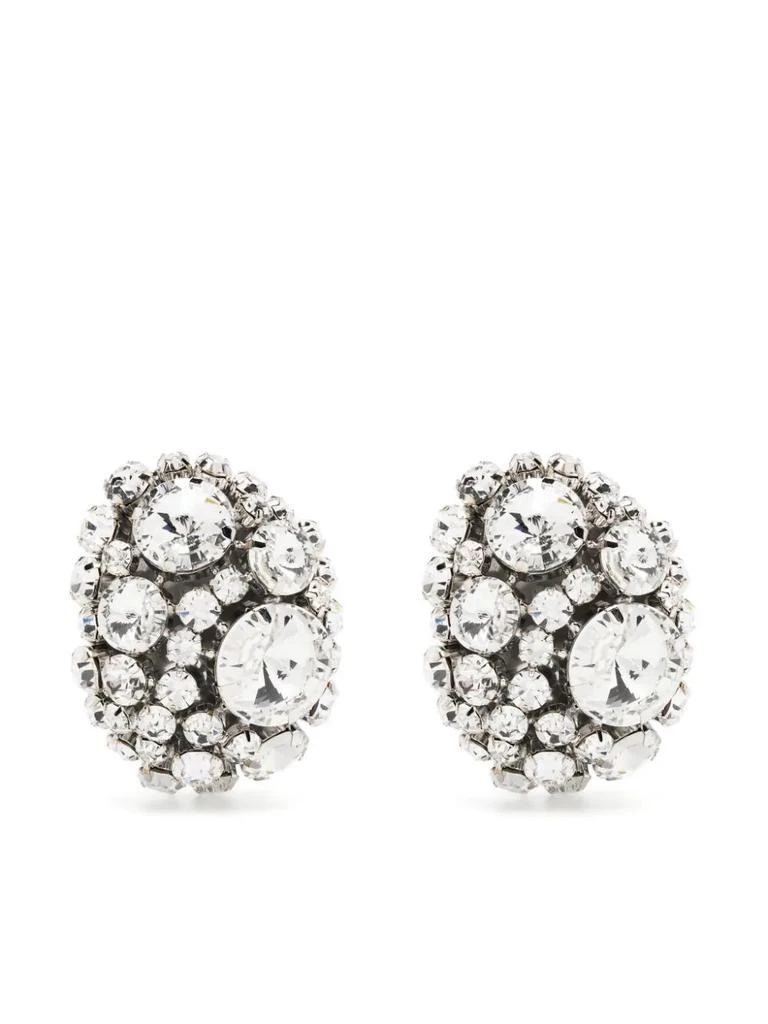 商品AREA|AREA WOMEN CRYSTAL CLUSTER EARRINGS,价格¥2454,第1张图片