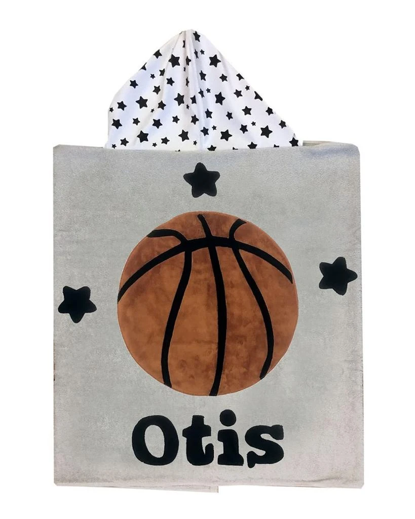 商品Boogie Baby|Kid's Basketball Star-Print Hooded Towel, Personalized,价格¥402,第1张图片详细描述