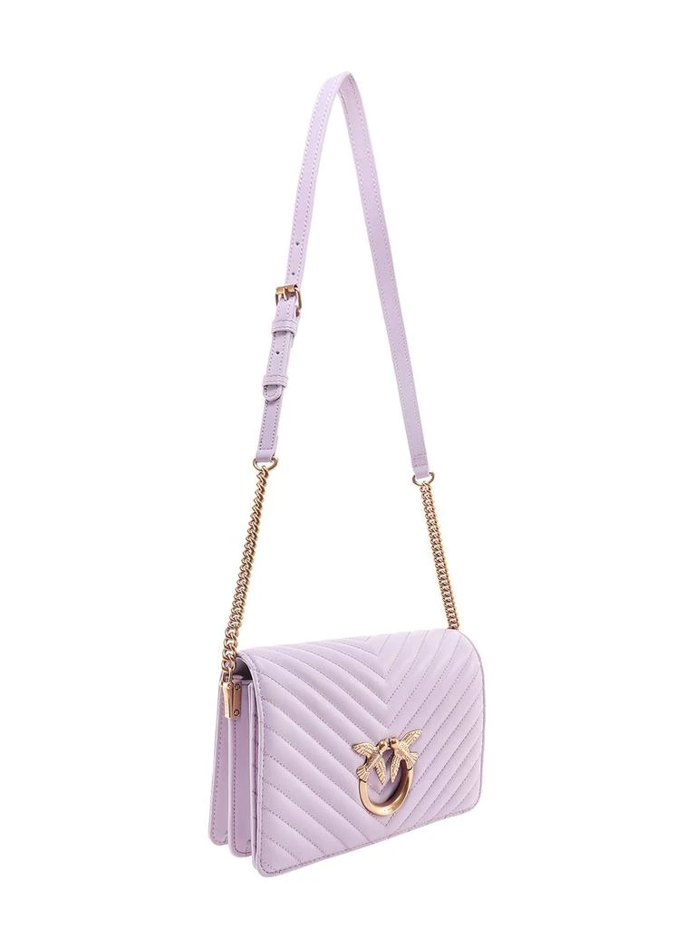 商品PINKO|Pinko Classic Click Quilted Love Crossbody Bag,价格¥1644,第3张图片详细描述