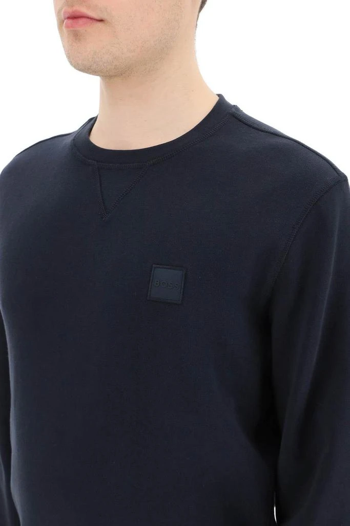 商品Hugo Boss|PATCH LOGO SWEATSHIRT,价格¥677,第5张图片详细描述