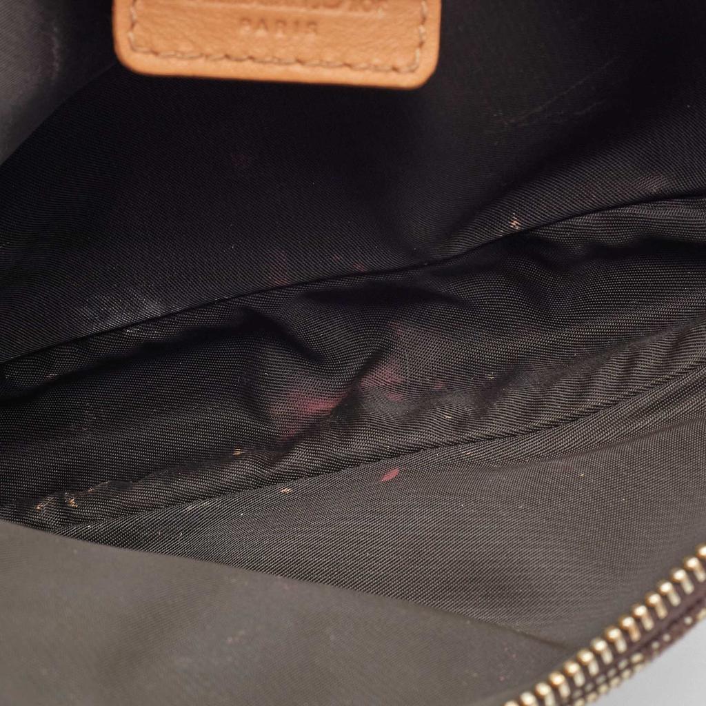 Dior Beige/Brown Oblique Canvas And Leather Trotter Saddle Bag商品第7张图片规格展示