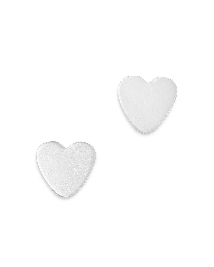 商品Bloomingdale's|Children's Tiny Heart Stud Earrings in 14K White Gold,价格¥521,第1张图片详细描述