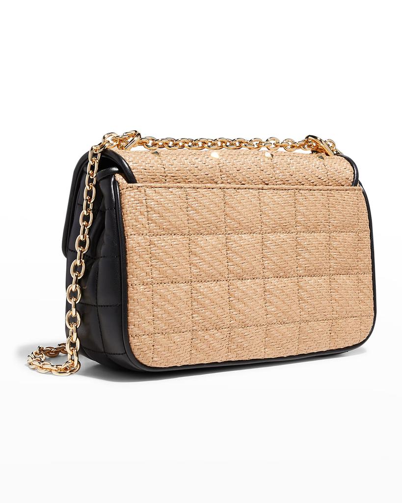 Soho Large Stud Quilted Chain Shoulder Bag商品第3张图片规格展示