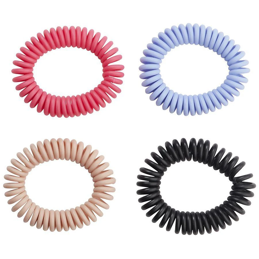 商品Scunci|Large Matte Spiral Ponytailers,价格¥41,第3张图片详细描述