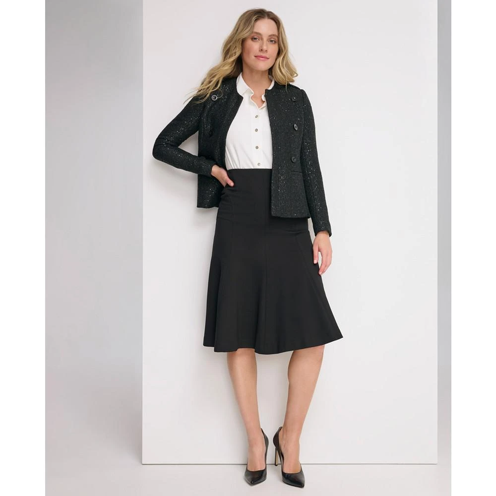 Women's Open-Front Shimmer Blazer 商品