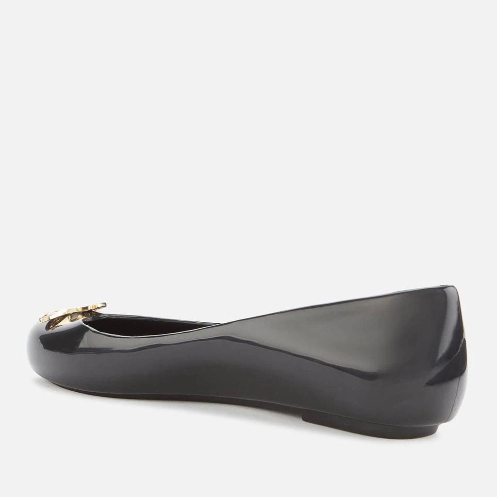 商品Vivienne Westwood|Vivienne Westwood for Melissa Women's Space Love 22 Ballet Flats - Black Cut Out Gold Orb,价格¥1002,第2张图片详细描述