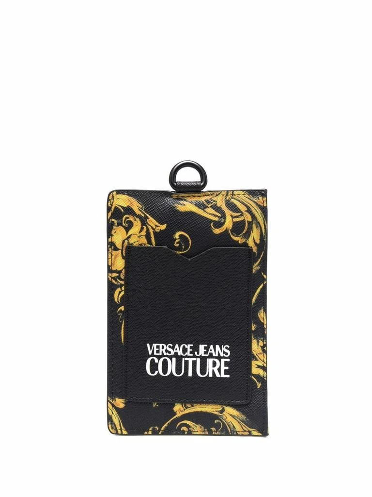 商品Versace|Versace Jeans Couture Baroque Printed Cardholder,价格¥788,第1张图片