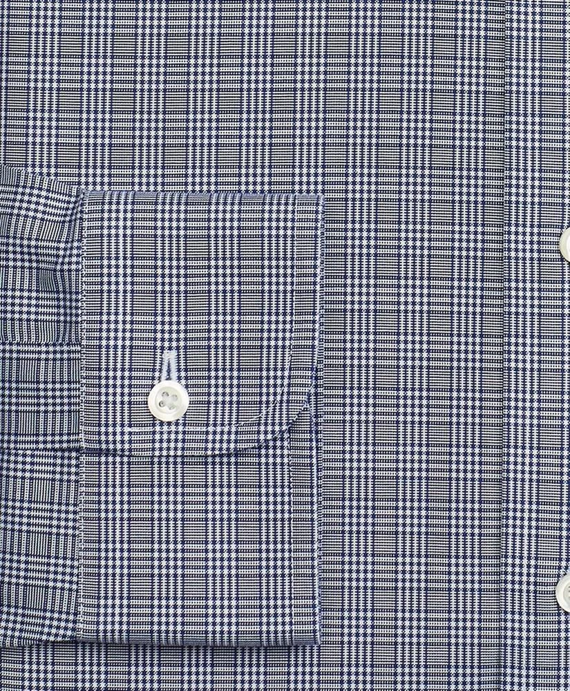 商品Brooks Brothers|Stretch Regent Regular-Fit Dress Shirt, Non-Iron Glen Plaid,价格¥399,第3张图片详细描述