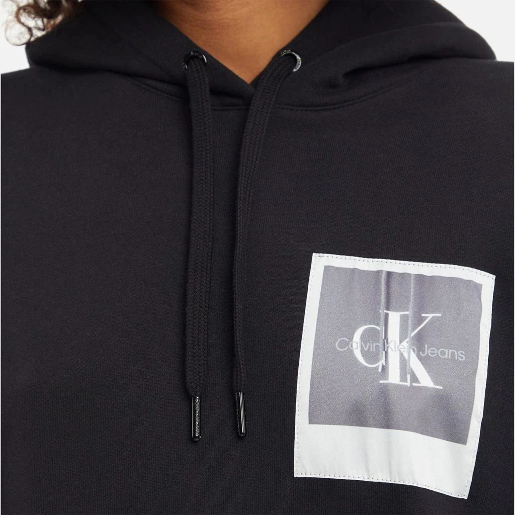 商品The Hut|Calvin Klein Jeans Polaroid Cotton-Jersey Hooded Dress,价格¥484,第3张图片详细描述