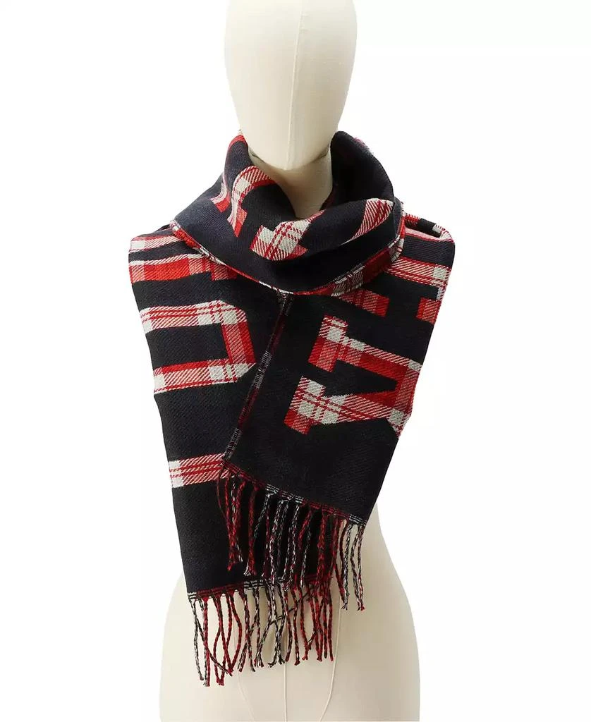 商品Tommy Hilfiger|Men's Plaid Logo Scarf,价格¥255,第3张图片详细描述