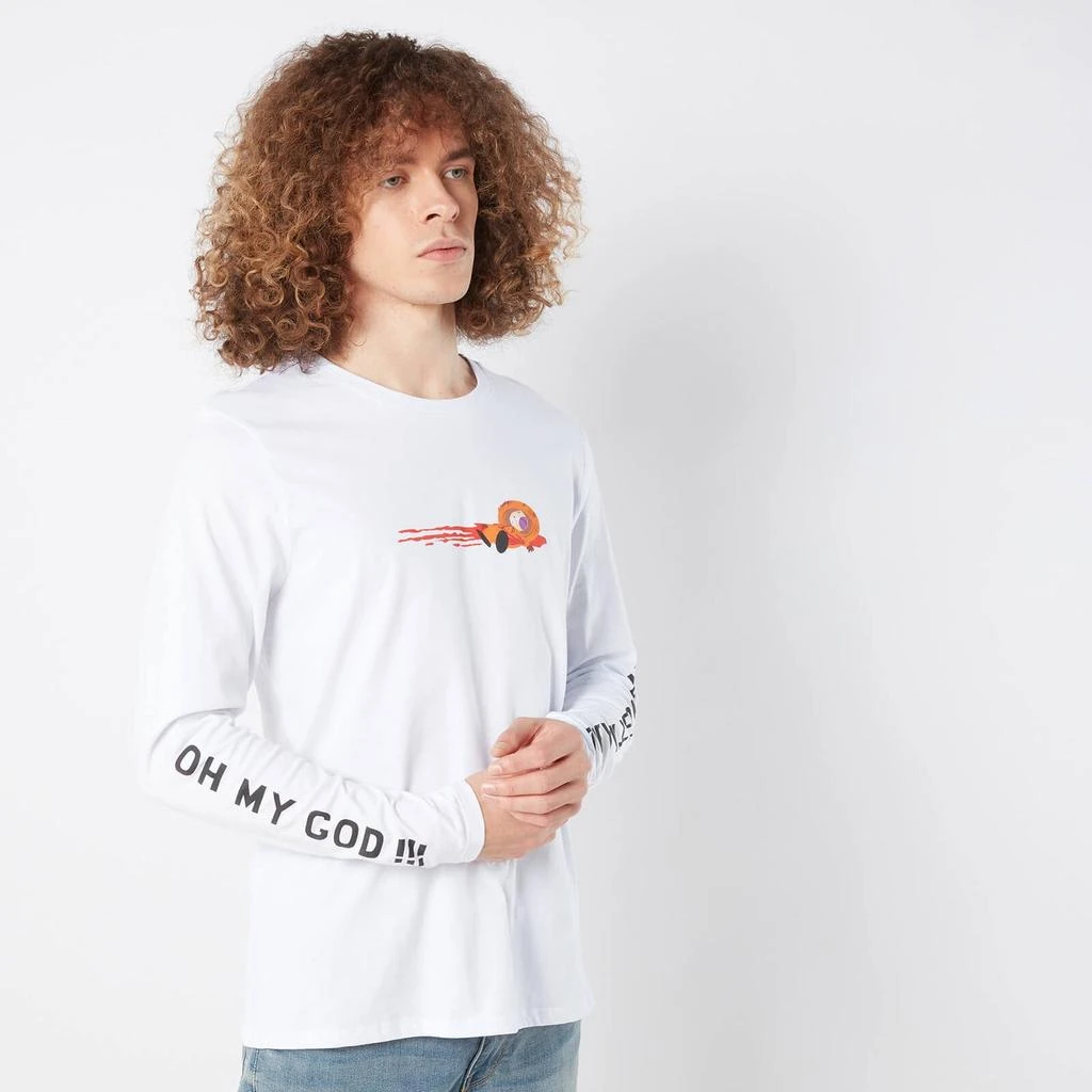 商品Original Hero|South Park They Killed Kenny Unisex Long Sleeve T-Shirt - White,价格¥226,第1张图片详细描述