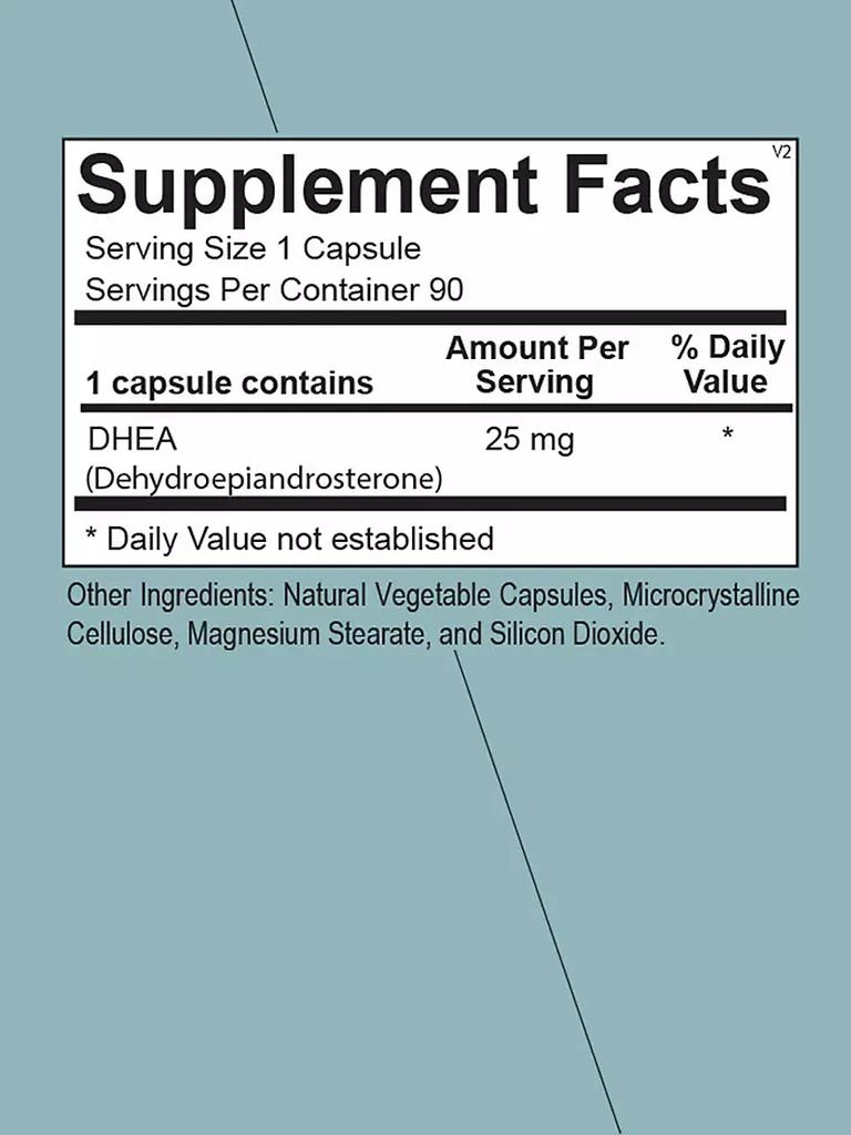 商品Veracity|Vital Dhea Stability Supplements (CA),价格¥356,第4张图片详细描述