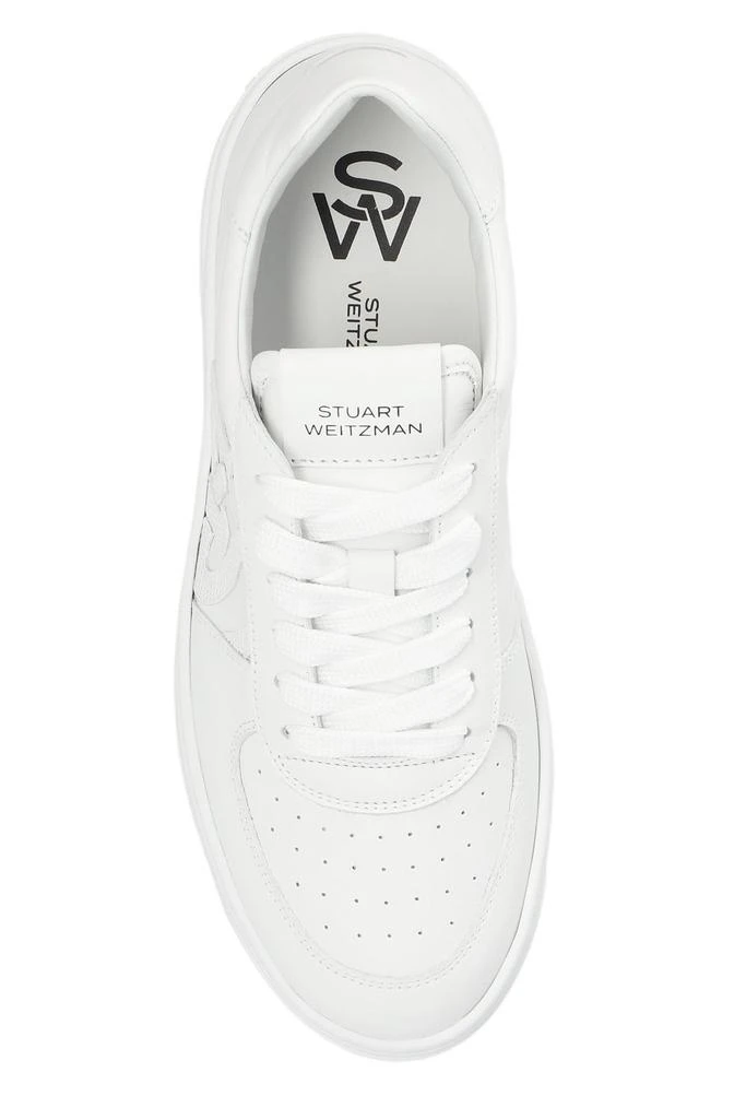 商品Stuart Weitzman|Stuart Weitzman Courtside Monogram Low-Top Sneakers,价格¥1737,第4张图片详细描述