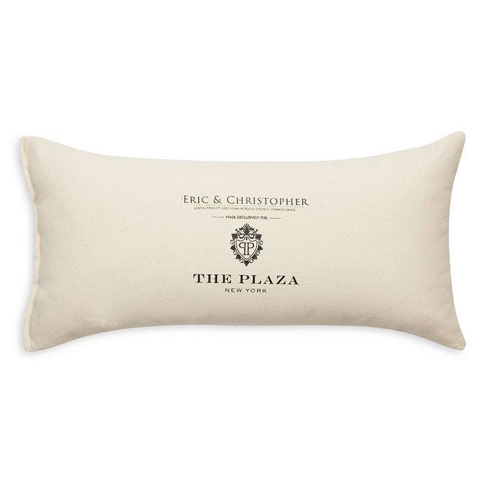 商品The Plaza Hotel|MEET ME AT THE PLAZA Decorative Pillow, 8" x 18",价格¥337,第2张图片详细描述
