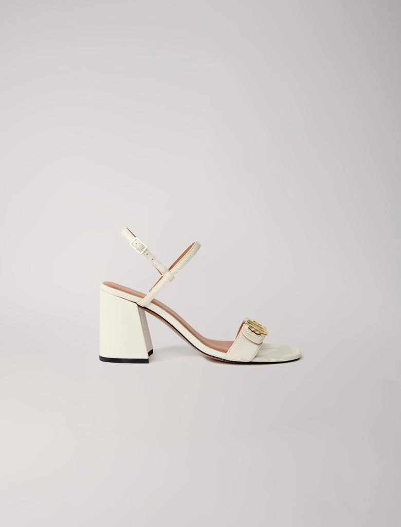 商品Maje|Maje Woman's leather Leather sandals for Fall/Winter,价格¥767,第1张图片