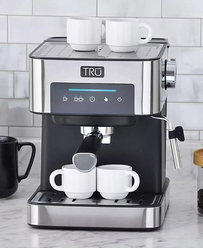 商品TRU|15-Bar Semi-Automatic Touch Screen Espresso Maker,价格¥1595,第4张图片详细描述