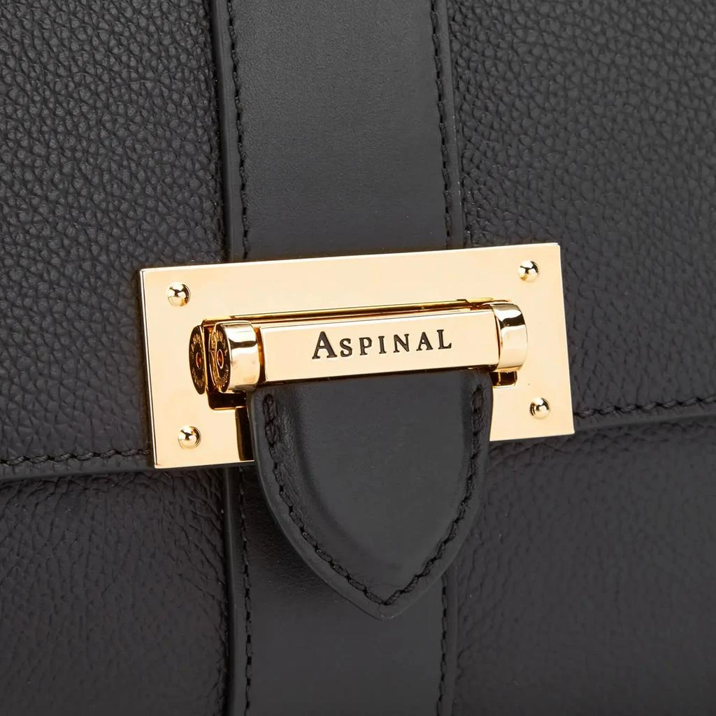 商品Aspinal of London|Aspinal of London Women's Lottie Large Bag - Black,价格¥2654,第4张图片详细描述