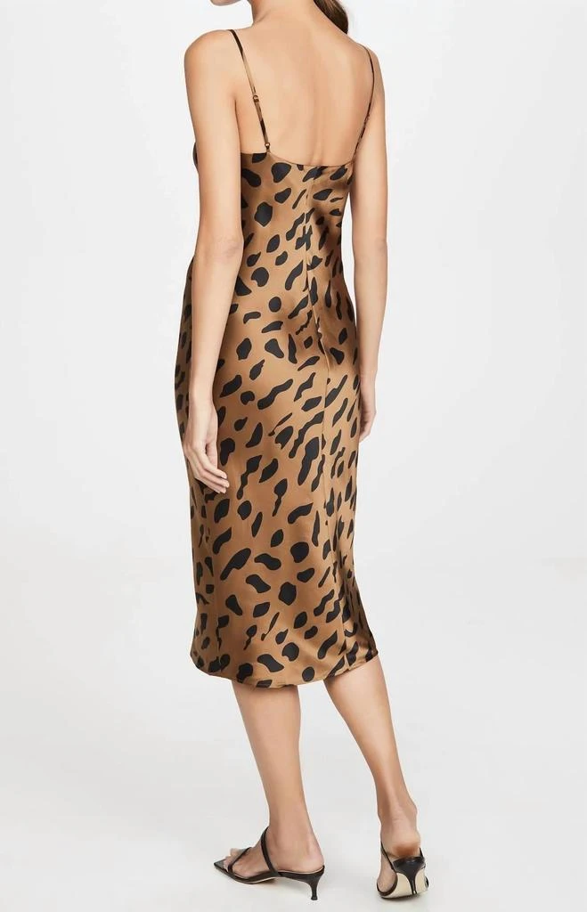 商品L'Agence|Jodie Slip Dress in Animal Print,价格¥2648,第2张图片详细描述