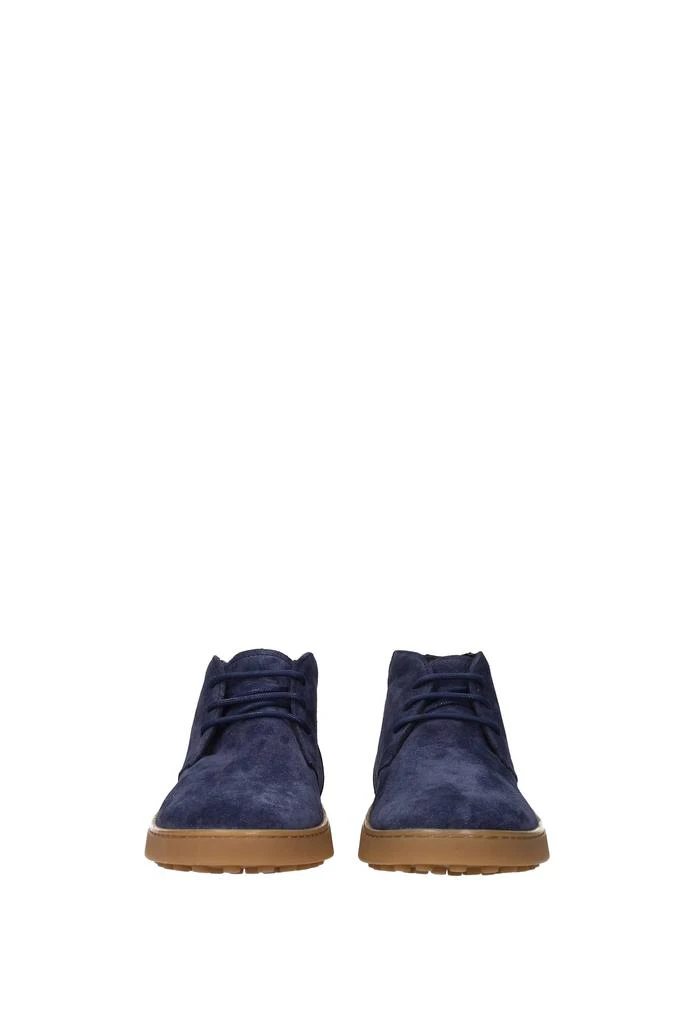 商品Tod's|Ankle boots Suede Blue Royal Blue,价格¥1266,第3张图片详细描述