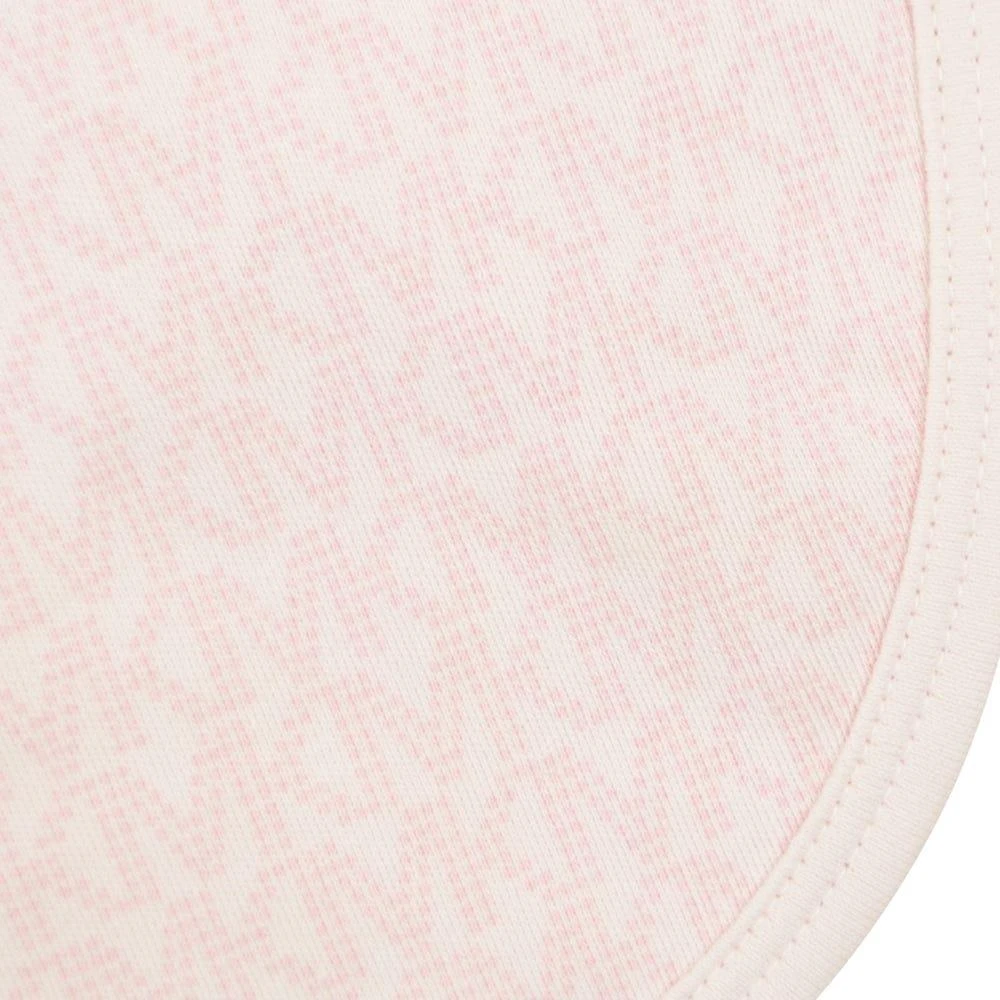 Pale Pink Repeat Logo Pattern Romper Bib & Gift Box 商品