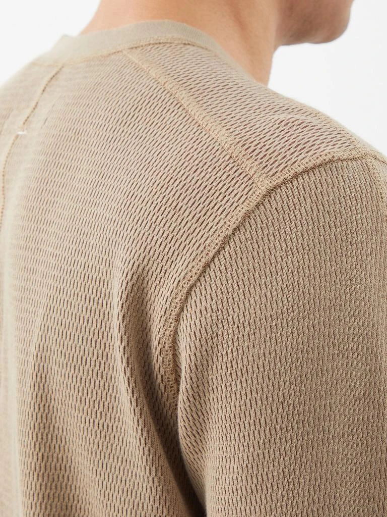 商品Rag & Bone|Collin cotton-jersey Henley top,价格¥1133,第4张图片详细描述