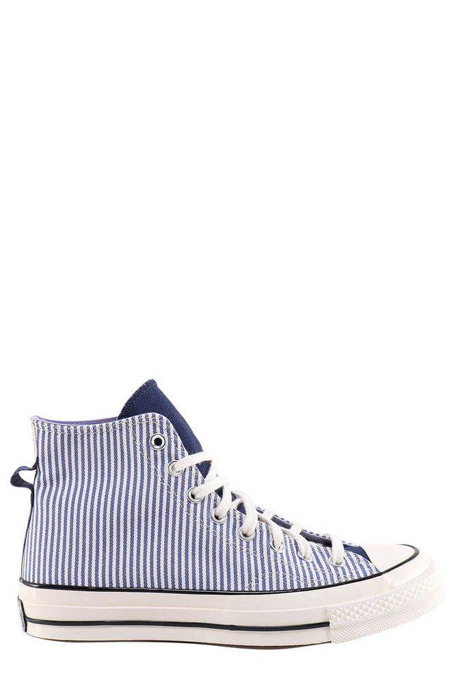 商品Converse|Converse Chuck 70 Striped High-Top Sneakers,价格¥271-¥697,第1张图片