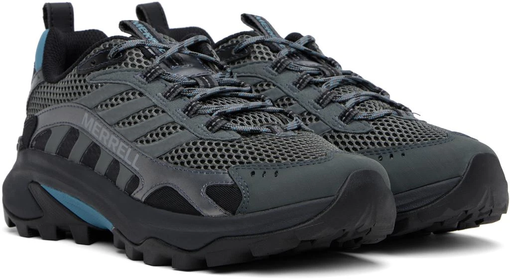 商品Merrell|Gray & Black Moab Speed 2 Vent 2K SE Sneakers,价格¥763,第4张图片详细描述
