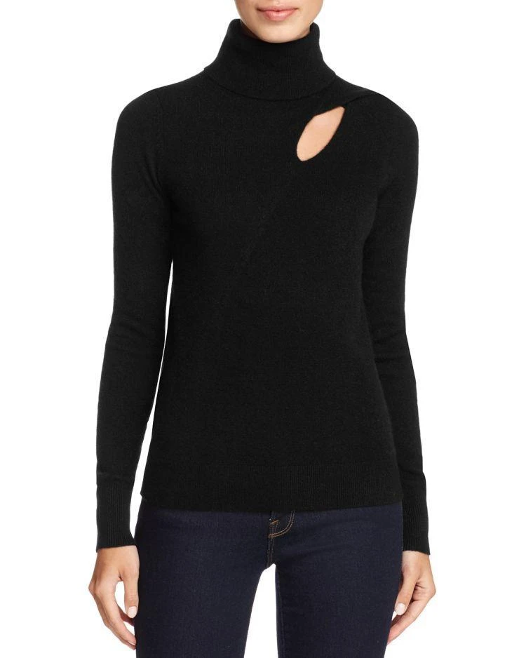 商品Bloomingdale's|高领镂空细节羊绒衫,价格¥290,第1张图片