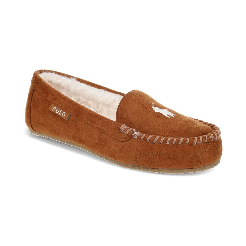 商品Ralph Lauren|Women's Dezi Faux Fur Moccasin Slippers,价格¥456,第1张图片