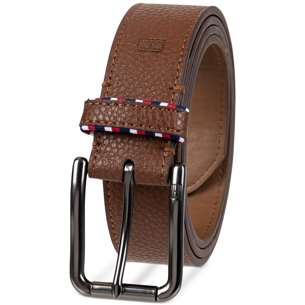 商品Tommy Hilfiger|Men's Loop Harness Tonal Stitch Leather Belt,价格¥160,第2张图片详细描述