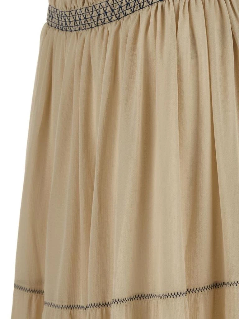 商品See by Chloé|Antique White Skirt,价格¥2087,第3张图片详细描述