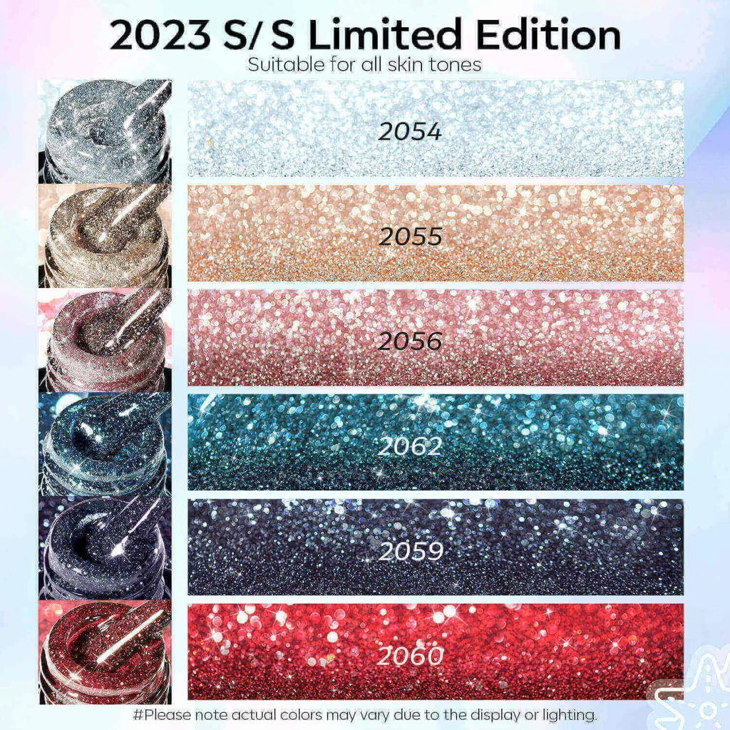 6 Shades Gel Nail Polish Set Collection 商品