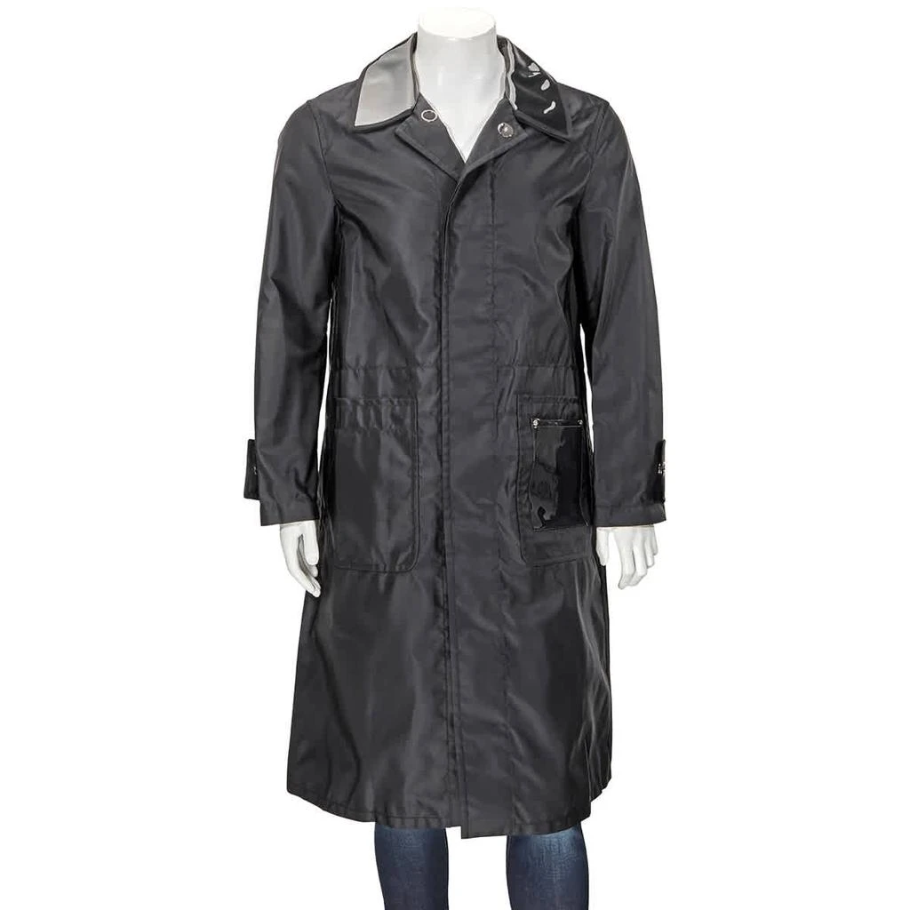 商品Burberry|Mens Black Nylon Car Coat,价格¥10956,第1张图片