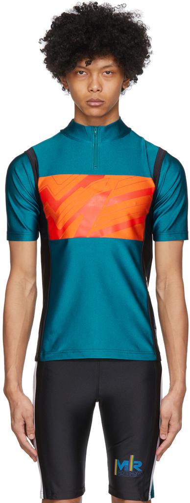 SSENSE Exclusive Green Cycling T-Shirt商品第1张图片规格展示