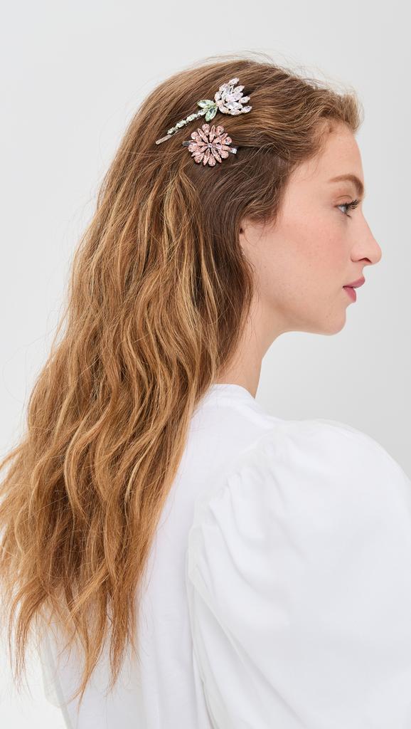 SIMONE ROCHA【華やかな印象 ☆Crystal Carnation Hair Clip】 Simone Rocha Crystal Carnation Hair Clip | Shopbop