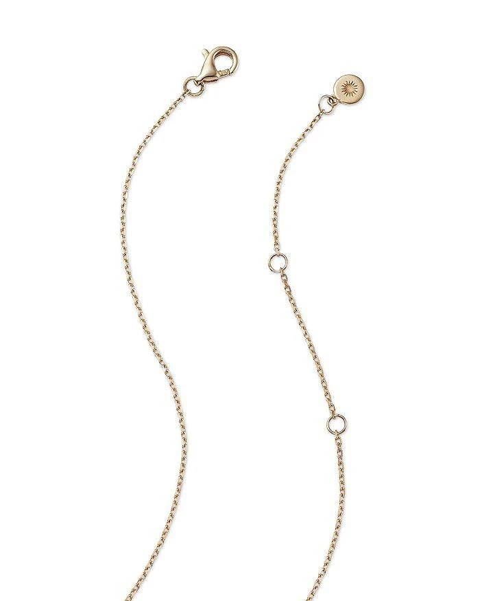 商品Bloomingdale's|Emerald & Diamond Owl Pendant Necklace in 14K Yellow Gold, 18" - Exclusive,价格¥2878,第4张图片详细描述