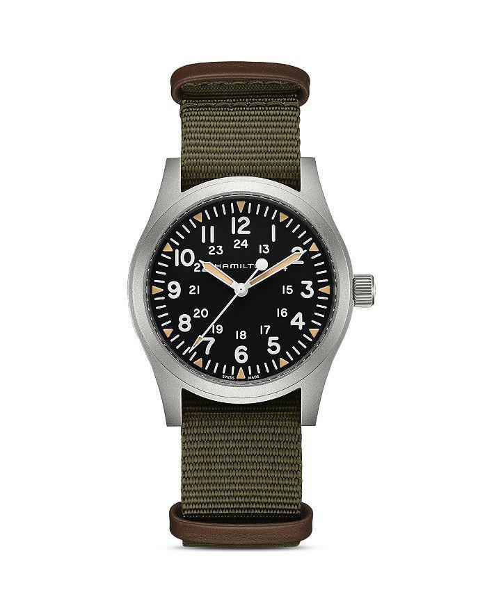 商品Hamilton|Mechanical Khaki Field Watch, 42mm,价格¥4677,第3张图片详细描述