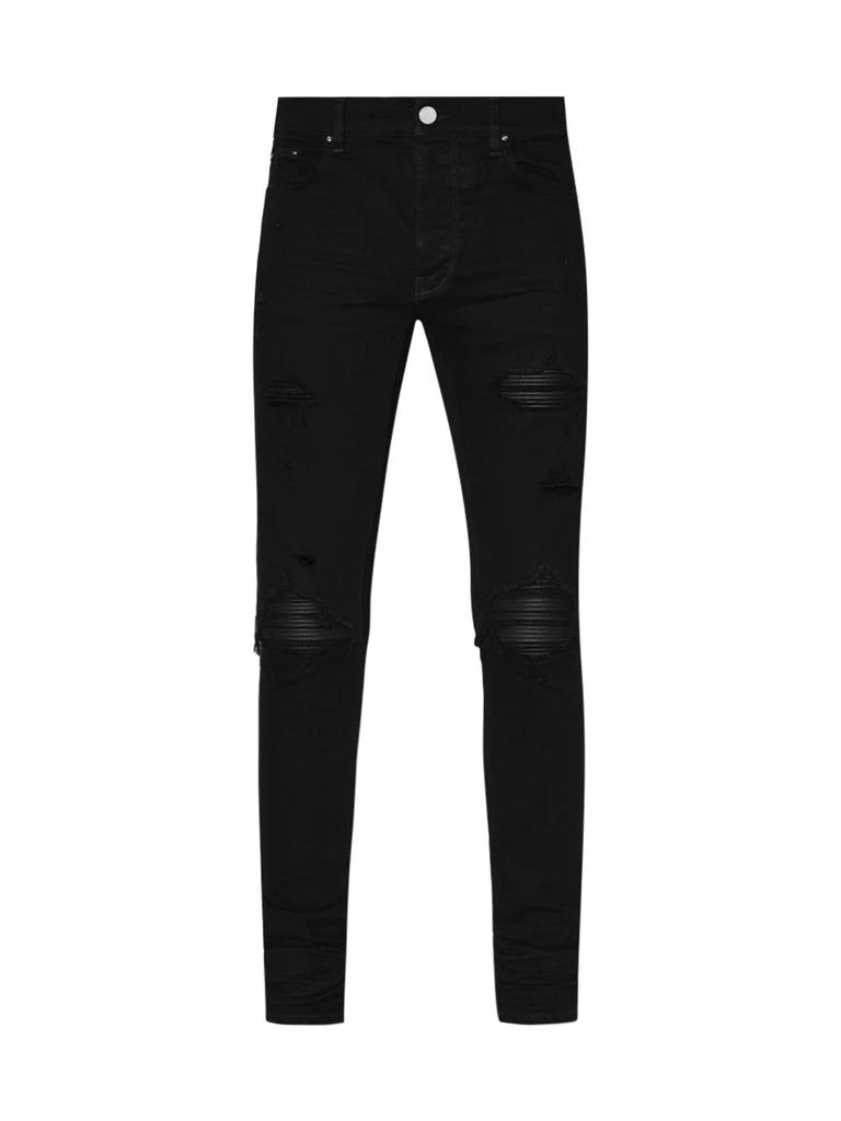 商品AMIRI|Amiri Mx1 Distressed Tapered Leg Jeans,价格¥7626,第1张图片